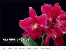 Tablet Screenshot of olympicorchids.com